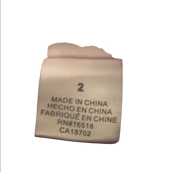 NWT Sz2 flowered dress sleeveless bow tie back pleating spring summer vacation - Picture 6 of 6